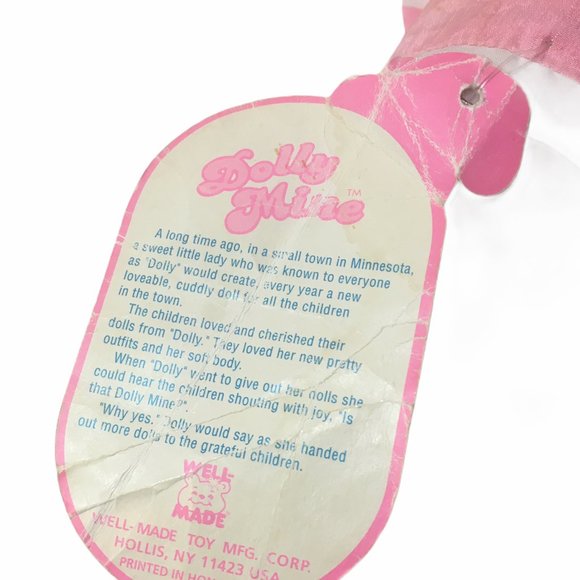 Vintage 1992 Dolly Mine African American Doll 24in - Picture 6 of 9